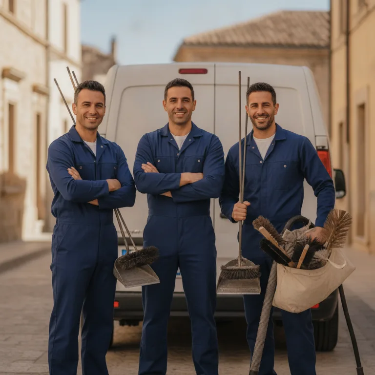 Spazzacamino team a Circoiscrizione V